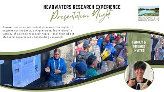 Summer Research Experience Presentation Night: Session One