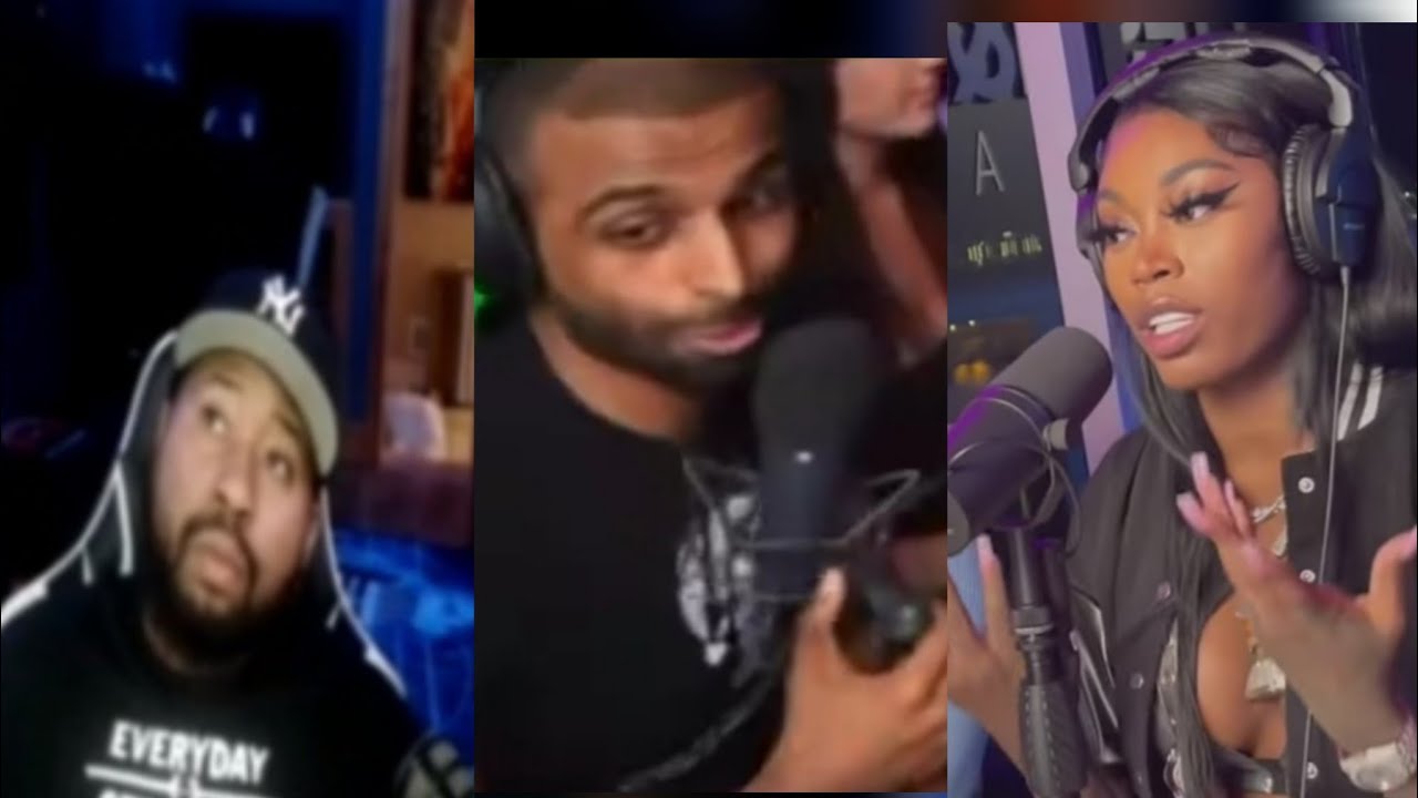 DJ Akademiks Reacts to Asian Doll walking off Fresh and Fit Pod!