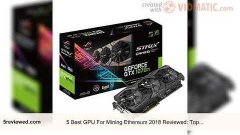 5 Best GPU For Mining Ethereum 2019 Reviewed: Top Picks (Get it?) 2020