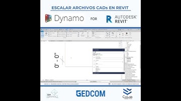 Escalar multiples archivos CAD en Revit con Dynamo Demostración