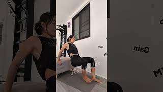 Lean lower body, slim thighs, round glutes, toned arms. 15x3 🔥#LowerBody #Thighs #Glutes #Arms #Back