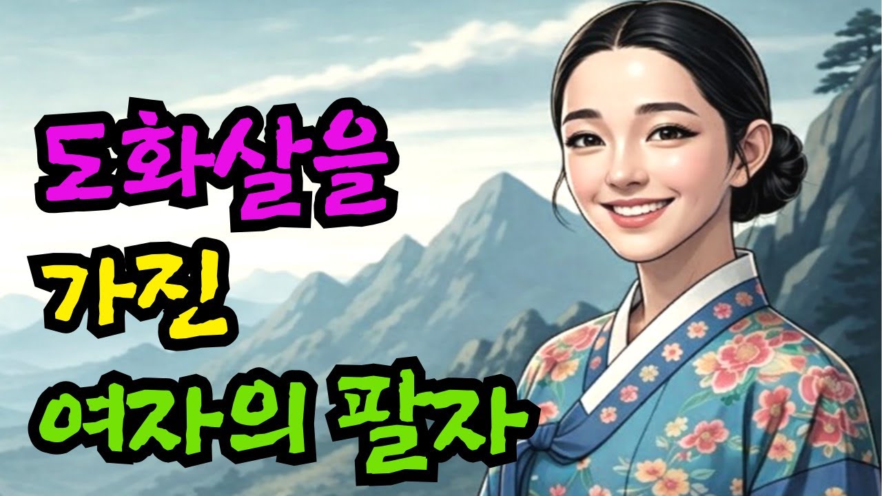 도화살? 아니었어요. 팔자는 사람이 바꾼다