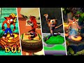 Evolution of the Bonus in Crash Bandicoot games