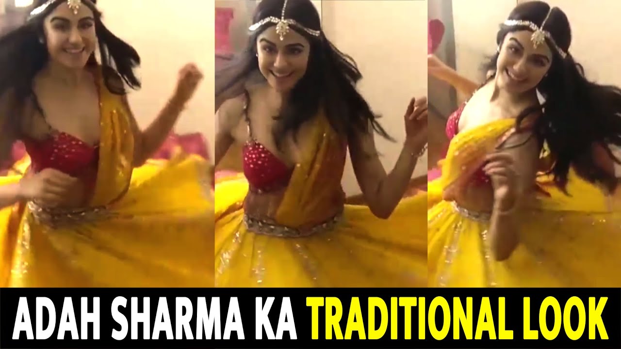 Adah Sharma Awesome Dance Performance In A Very Beautiful Dress | Adah Traditional Look.
