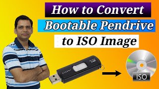 How to Convert Bootable Pendrive to ISO Image  |  Bootable Pendrive to ISO Image | Pendrive to ISO