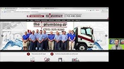 3 Examples of Plumbing & HVAC Websites that are built to convert