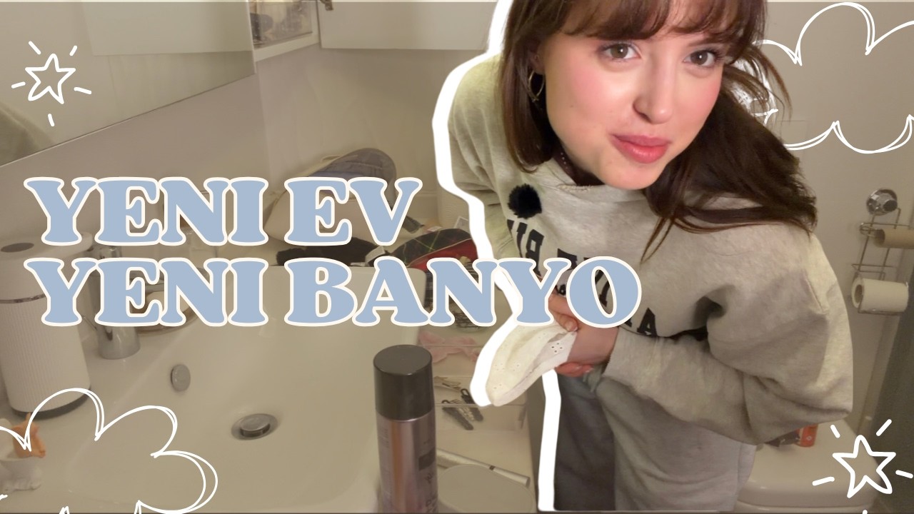 BANYOMU DÜZENLİYORUM I Yeni evdeki ilk videom 🥰