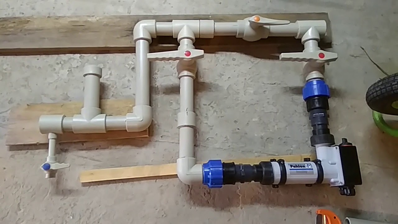 Бассейн часть 9 (обвязка оборудования)