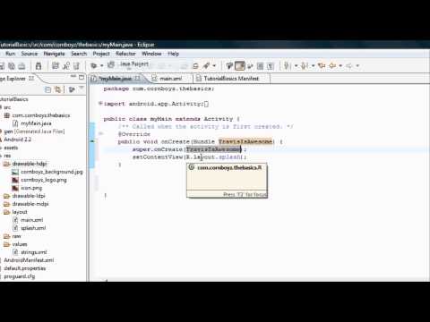 Android Tutorial & Lessons 6: Getting Familiar with Java (intro)