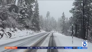 Stretch of I80 shut down as monster blizzard dumps snow on mountains in California and Nevada