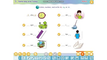 We Can 3    Unit  5     Yesterday and Today    Lesson  4