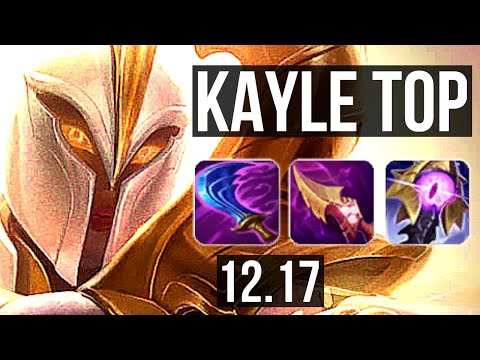 KAYLE vs AATROX (TOP) | 2.3M mastery, 1100+ games, 7/2/3 | KR Master | 12.17