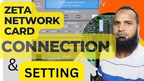 Zeta Fire Alarm Panel Network Connection & Settings ZETA REPEATER PANEL #firealarm #zeta #repeaters