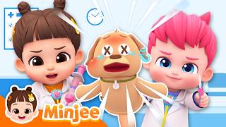 We Are Baby Doctors!🩺｜Doctor Pretend Play Song｜Minjee & Bebefinn Nursery Rhymes