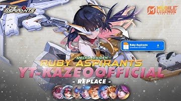 Script Skin Ruby Aspirants - Mecha Maiden No Password | Full Effect Voice | Patch Baru
