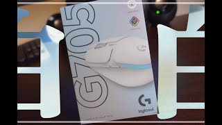 G705】白いキュートなゲーミングマウスを紹介します！【LogicoolG