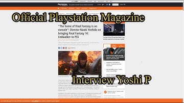FFXIV: OPM Interview Naoki Yoshida on the future of Final Fantasy 14