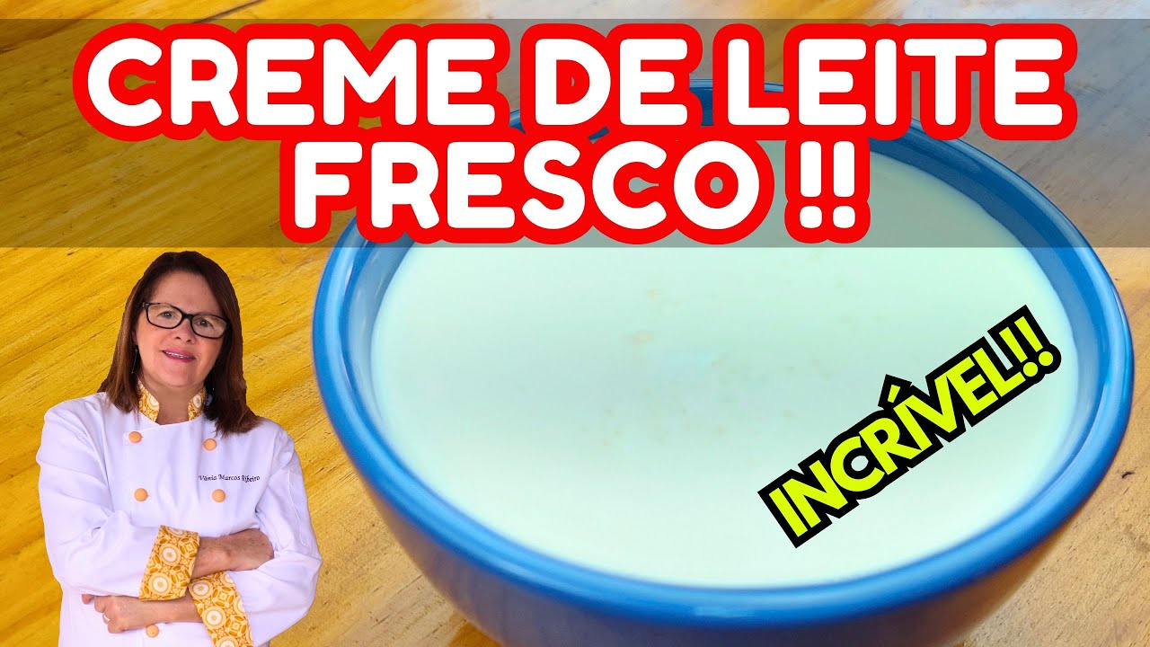 USO ESSE CREME DE LEITE FRESCO CASEIRO EM TODAS AS MINHAS RECEITAS. NÃO COMPRO MAIS! PERFEITO!!