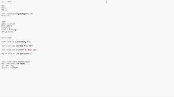 Batch 30 || Servicenow Class 1 Video 1 || Servicenow Demo  || @anjireddygade