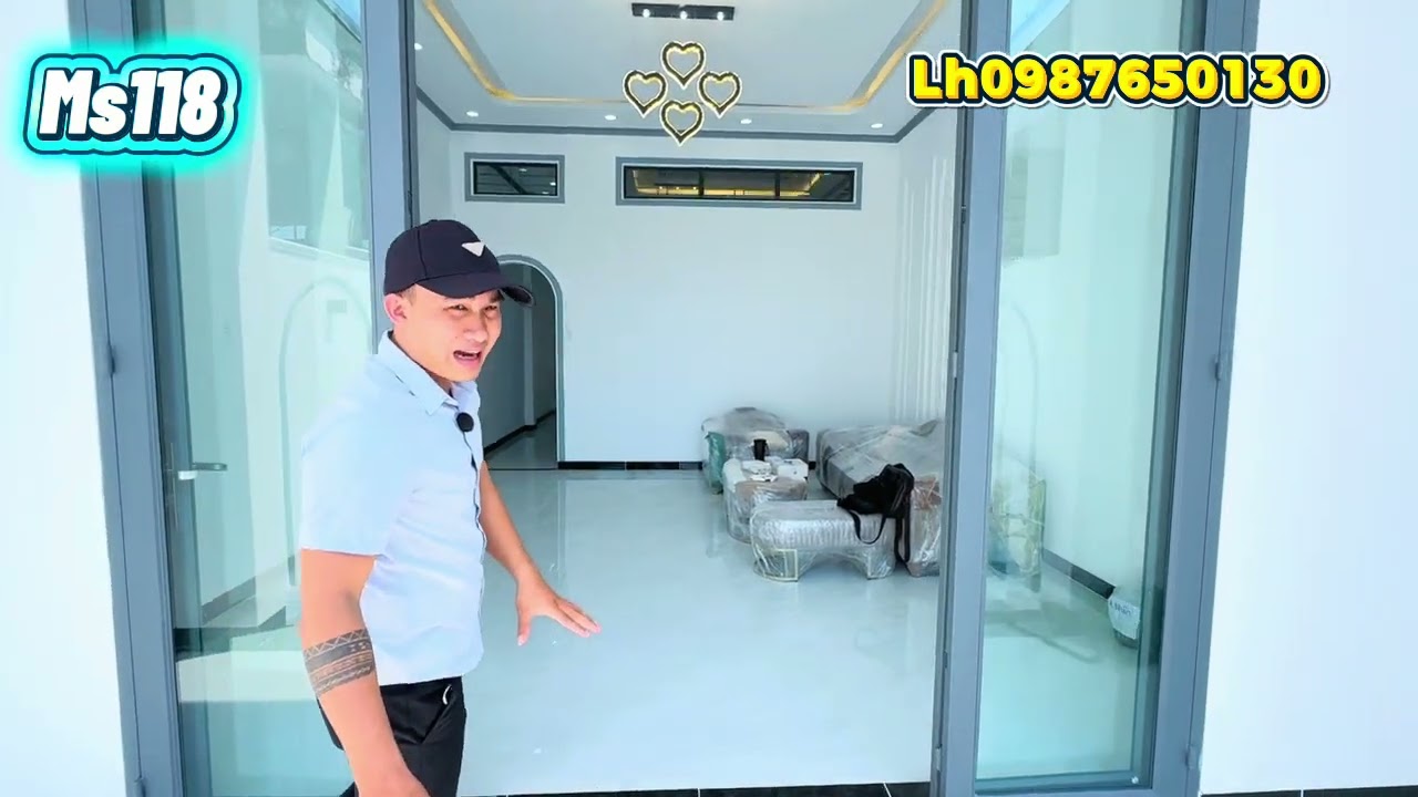 (Ms118) Nhà Mới Phong Cách Hiện Đại Gần Toà Thánh Và Chợ Long Hoa Tây Ninh/Dt 5x32m/ 2Tỷ089Tr