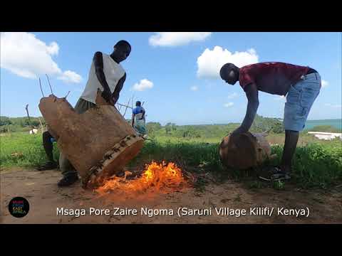 Msaga Pore Zaire Ngoma MfEA Recording Session At Saruni Village Kenya