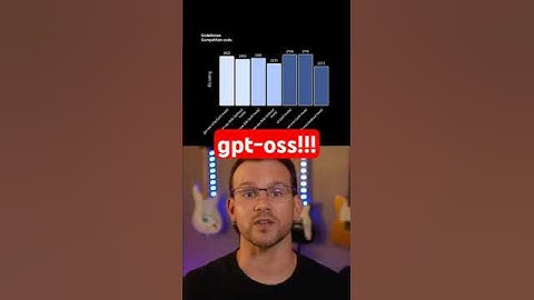 OpenAI just released open AI models! - gpt-oss 120b and 20b