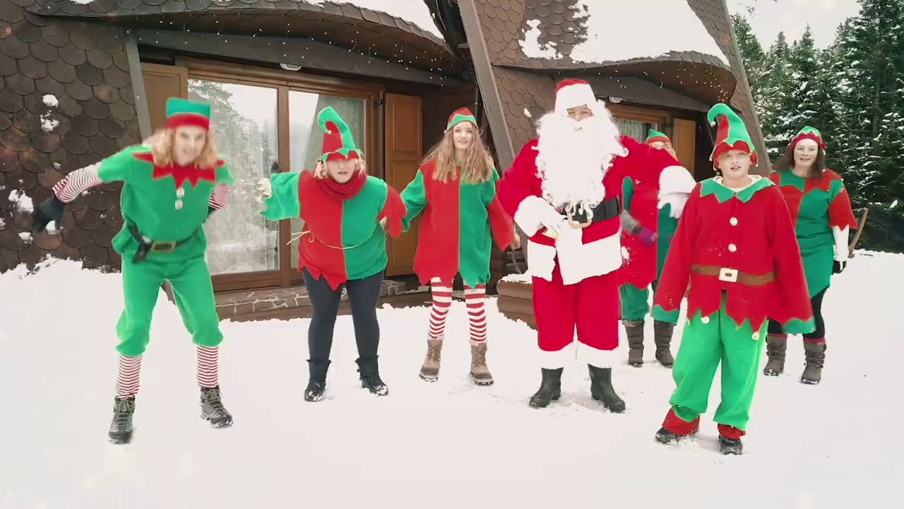 Otroška pesmica - V čarobni deželici - Božiček in škratki