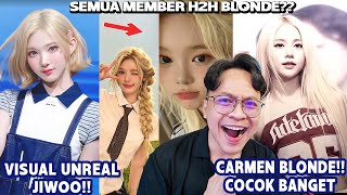 Download Lagu VISUAL MEMBER Hearts2Hearts KALAU BLONDE HAIR!! Nonton Tiktok 140 #ntkali MP3