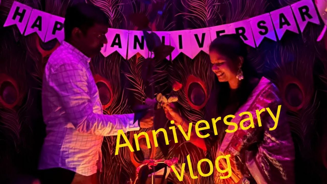 ||5th Anniversary||surprise candle light dinner||vlog||couple goal||romantic video||couple dance||