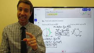 Angle Relationships in Circles Part 3