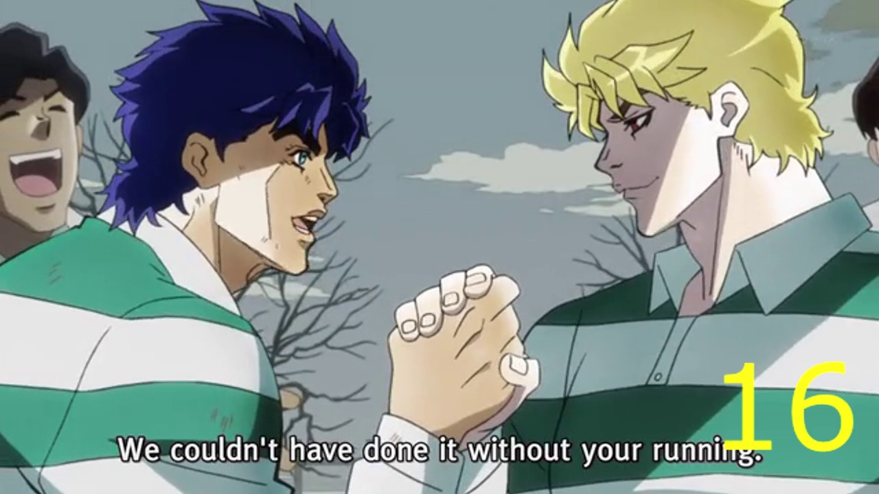 Every time Jojo says Dio in Phantom Blood
