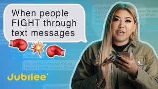 People Read Their Biggest Fights Through Text Message