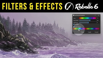 How to Use Filters & Effects - Rebelle Tutorial