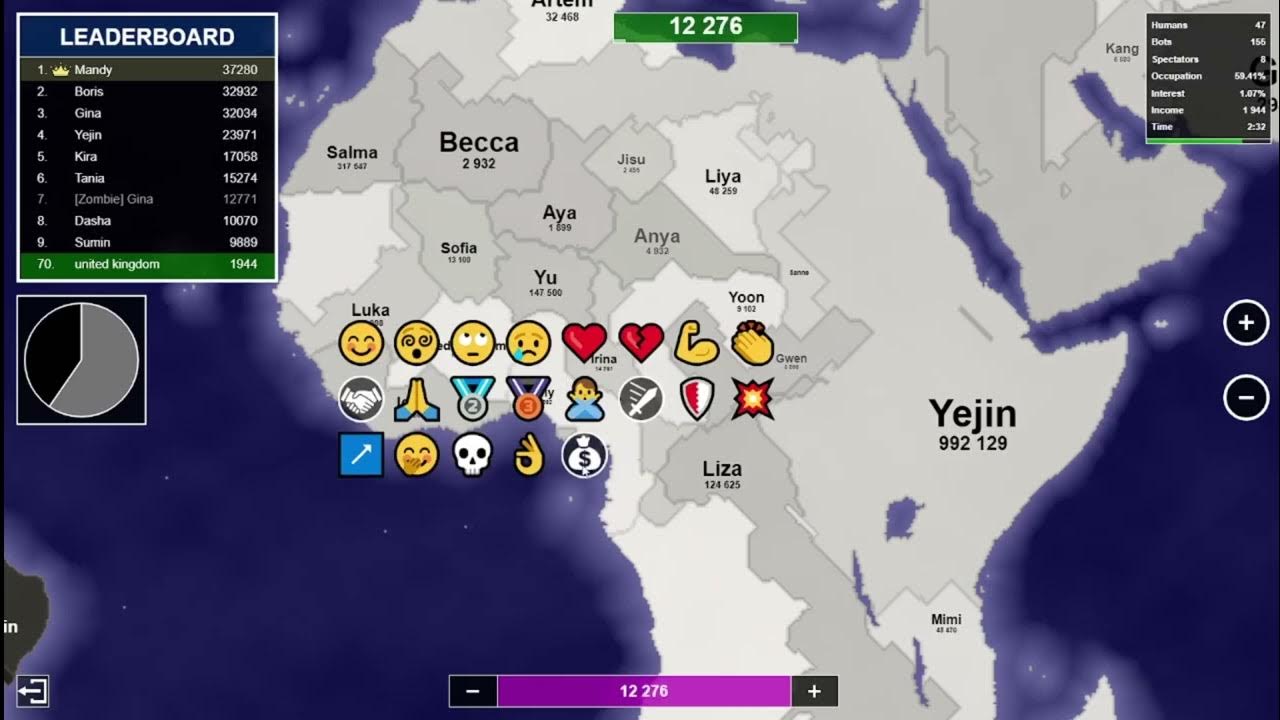 I managed to play territorial io zombies with Zii YouTube