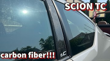 How To Install Carbon Fiber Door Trim Pieces On A 2011-16 Scion tC