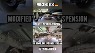 “Toyota Camry vs Mercedes-Benz Suspension Test — The Result Shocked Everyone! 😱”#jimmy#viral
