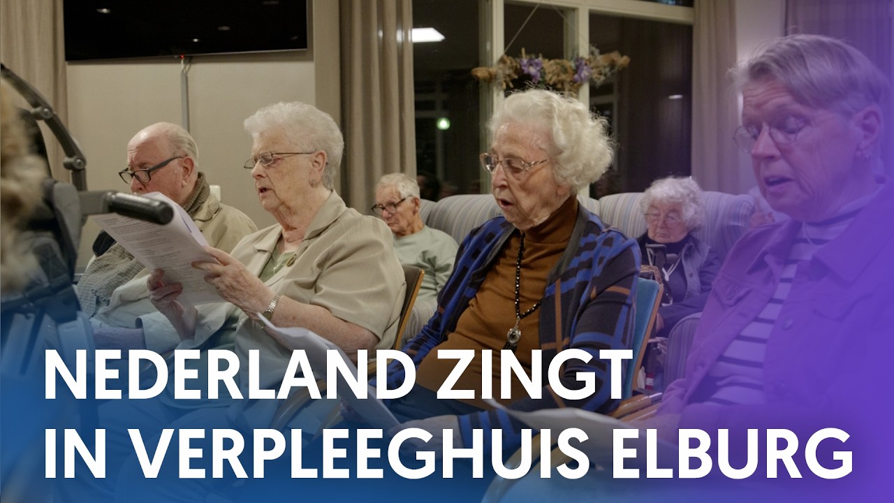 Samenzang met Wilbert Magré in verpleeghuis De Voord in Elburg