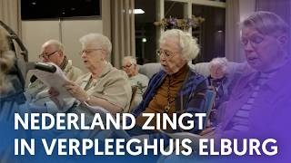 Samenzang met Wilbert Magré in verpleeghuis De Voord in Elburg