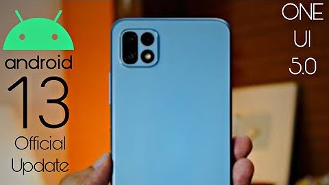 Samsung Galaxy F42 Android 13 ONE UI 5.0 Update