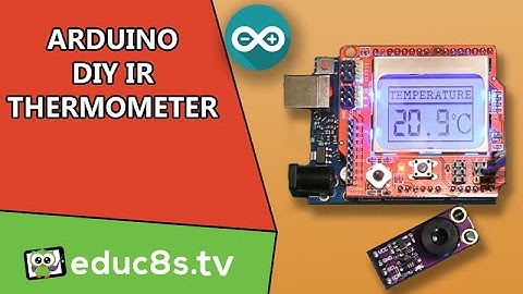 Arduino Project: IR thermometer using the MLX90614 IR temperature sensor from icstation.com