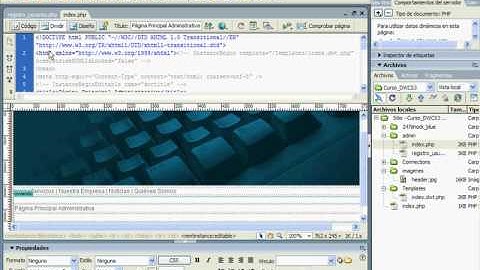 CURSO DREAMWEAVER AVANZADO CON PHP & MYSQL - VIDEO 08