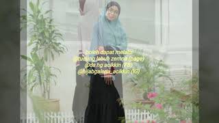Hijab Galeria Instant Ukhti.. Tudung Mesra Solat