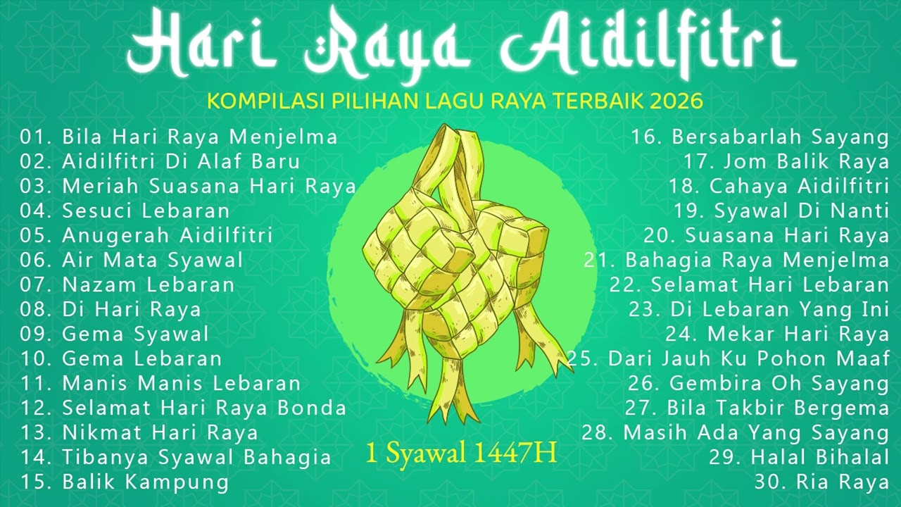 Koleksi Nostalgia Evergreen - Lagu Raya Aidilfitri 2026