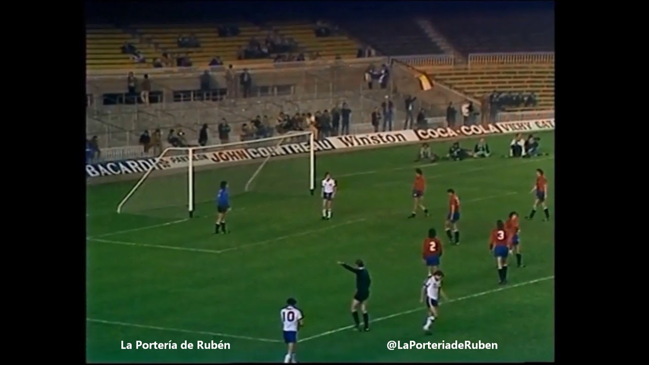 La Parada. Luis Miguel Arconada. España-Inglaterra 1980.