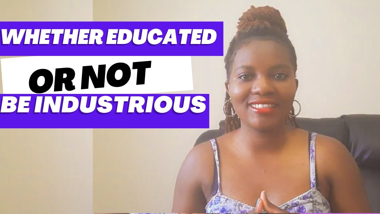 Be Progress: Be Industrious - YouTube