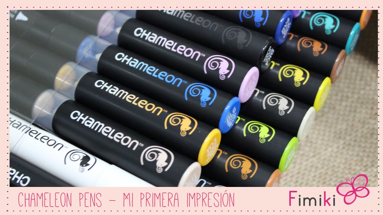Chameleon pens Mi Primera impresión YouTube