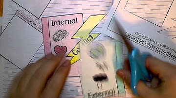 Internal & External Conflict: Interactive Notebook Activity (IRLN L3)