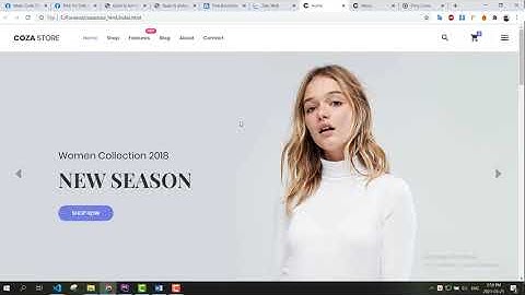 Xây dựng giao diện website bán hàng thời trang Làm thuê đồ án Code thuê đồ án