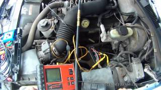 how to test an electric fuel pump (no fuel psi testing) ford