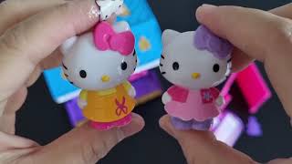 ASMR Sound| 5 minutes Satisfying with Unboxing Hello Kitty Wonderful House | No talking screenshot 2